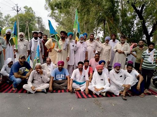 Muktsar farmers protest over inadequate power supply