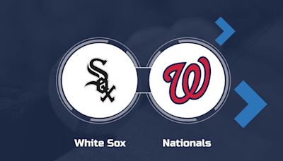 White Sox vs. Nationals Series Viewing Options - May 13-15