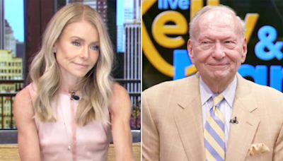 Kelly Ripa gets emotional over longtime 'Live' exec Art Moore's exit
