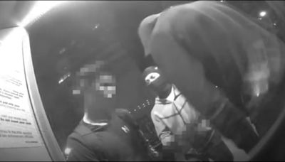 Video shows 2 thieves run out of car to rob victim at gunpoint in Northwest DC