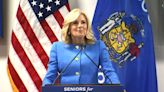 Jill Biden pitches the benefits of age on the campaign trail