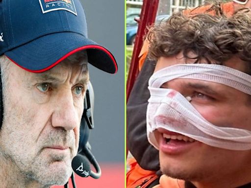 Lando Norris pictured with bandaged face as Adrian Newey salary figure noted – F1 news round-up