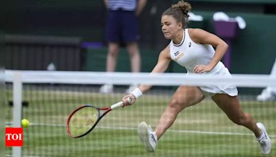 Jasmine Paolini beats Donna Vekic in nearly three-hour-long Wimbledon semi-final | Tennis News - Times of India