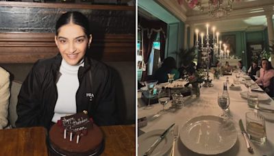 A Look At Sonam Kapoor's Elegant Birthday Dinner Party In Scotland