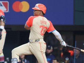 SEE IT: Juan Soto hits two-run double in 2024 MLB All-Star Game