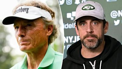 Bernhard Langer, who talked to Aaron Rodgers, returns to golf three months after Achilles tear