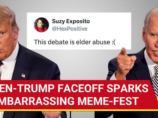 Biden Vs Trump Presidential Debate Makes Social Media Cringe | 'U.S.' Private Humiliation' | International - Times of India Videos