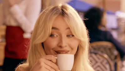 Sabrina Carpenter Binge-Drinks ‘Espresso’ While Getting Hyped for Paris Olympics — Watch Commercial