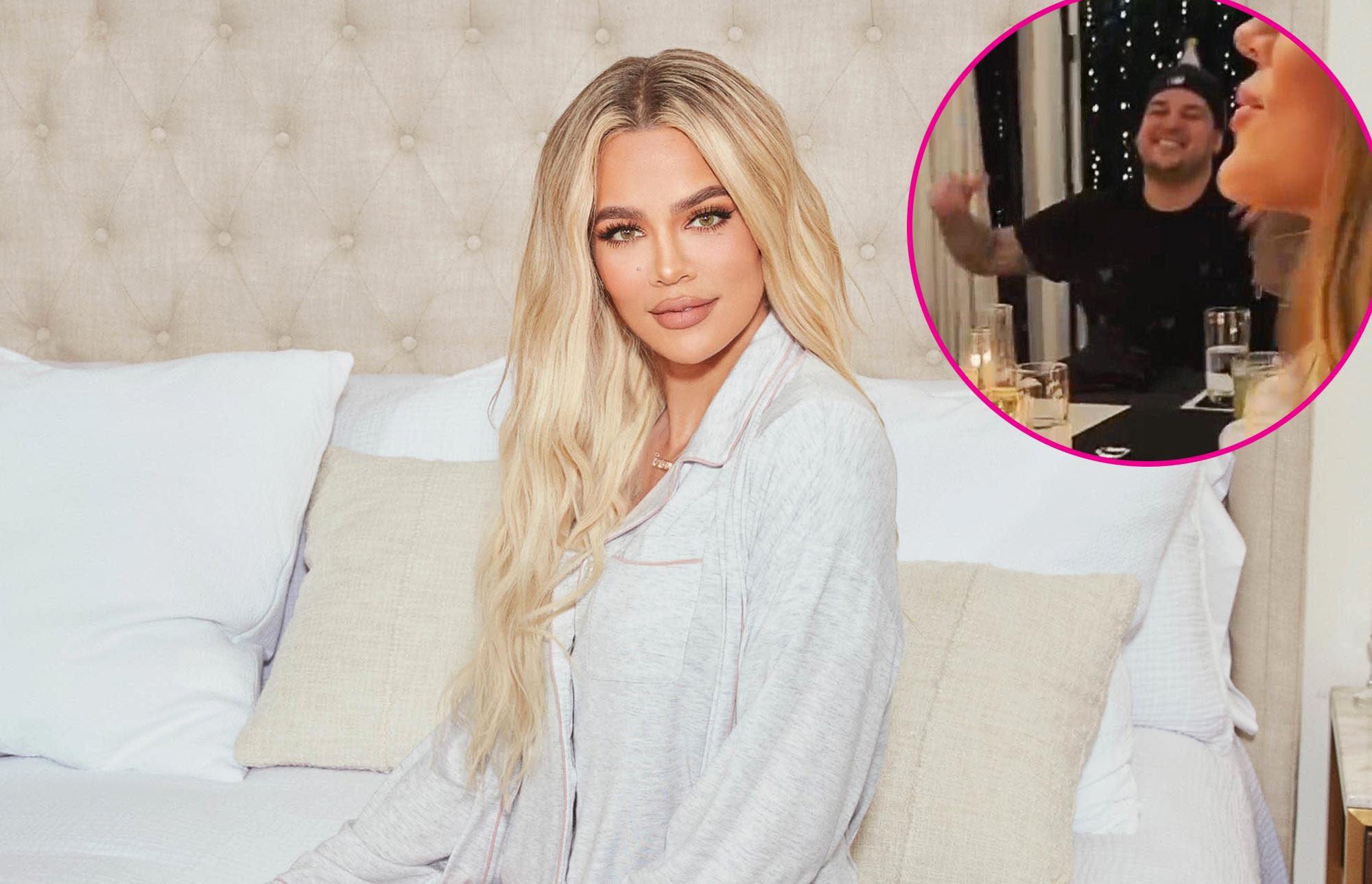 Rob Kardashian Makes Rare On-Camera Appearance Celebrating Khloe Kardashian’s Birthday