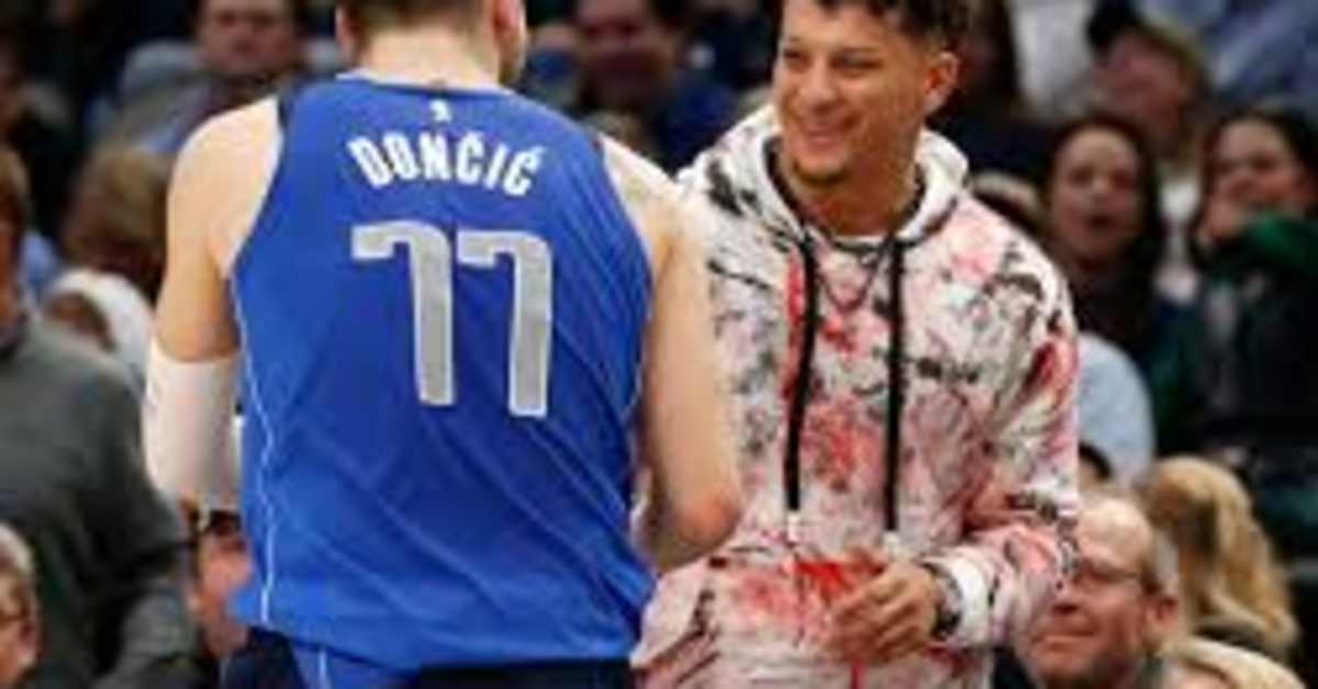 WATCH: Chiefs' Patrick Mahomes Jumps For Joy in Viral Luka Doncic Celebration