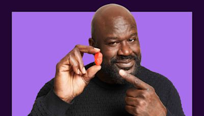 Shaquille O’Neal’s New Super-Sized Gummies Let You Bite His Head Off