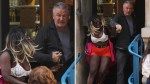 Alec Baldwin’s scuffle with anti-Israel agitator ‘Crackhead Barney’ spilled onto sidewalk outside NYC coffee shop, photos show