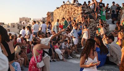 Furious Santorini locals threaten to LEAVE Greek island