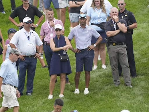 Tiger Woods at junior amateur to watch son Charlie | Golf News - Times of India