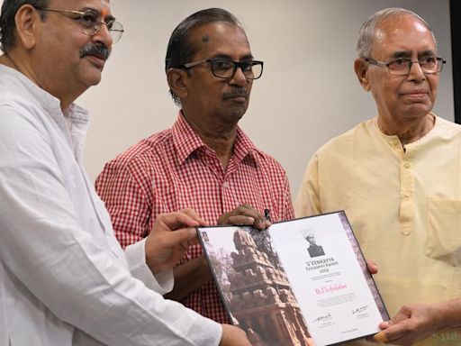 V. Vedachalam wins V Venkayya Epigraphy Award 2024