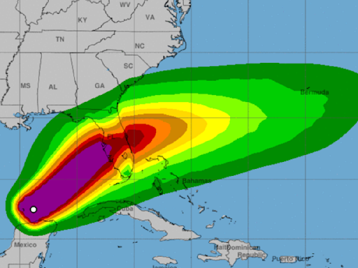 Hurricane Milton Roars Back To Cat. 5 Status; Wind Path Expected To Double In Size Before Florida Landfall; Disney World...