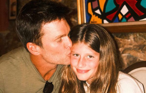 Tom Brady Shares Sweet New Photos Enjoying Dinner with Daughter Vivian Before 'Negotiating Over Dessert'