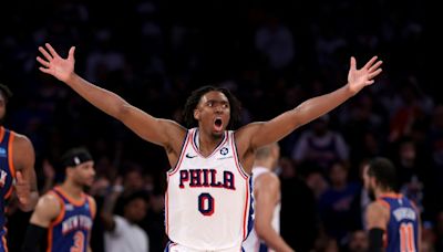 Magical Maxey as Sixers stun Knicks to stay alive