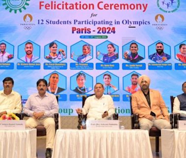 Twelve students from KIIT-DU, Bhubaneswar to represent India in Paris Olympics 2024