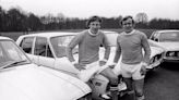 The 50-year-old car sat in a Salford garage found to have a very special footballing link