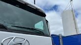 The first big-rig hydrogen fuel station in the U.S. opens in California