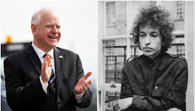 What Tim Walz’s favourite song reveals about him – according to a Bob Dylan expert