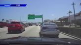 Dashcam video shows wild FHP pursuit on Palmetto Expressway after woman allegedly stole Civic from dealership - WSVN 7News | Miami News, Weather, Sports | Fort Lauderdale