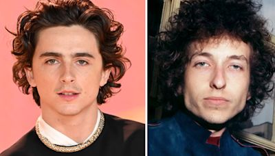 Primeras imágenes de Timothée Chalamet como Bob Dylan impactan por su gran parecido