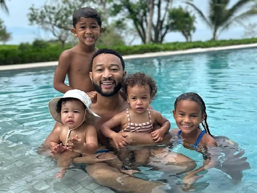 John Legend Shares Adorable Glimpse Of His Mexico Vacation With Kids; See HERE