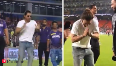 Viral Video: Shah Rukh Khan apologises to Suresh Raina, Akaash Chopra during KKR's IPL 2024 celebration; here's why