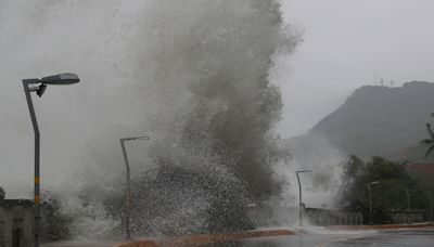 Taiwan shuts down as torrential rain lashes island’s south ahead of arrival of Typhoon Krathon