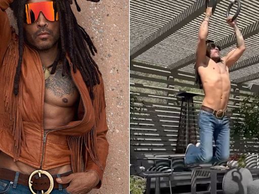 Lenny Kravitz confesó los secretos de su cuerpazo a los 60 años: cuatro tipos de ejercicios, dieta y celibato