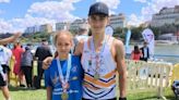 Éxito asturiano en el campeonato de España infantil de piragüismo: Salomé Llorián y Adrián García, campeones de España