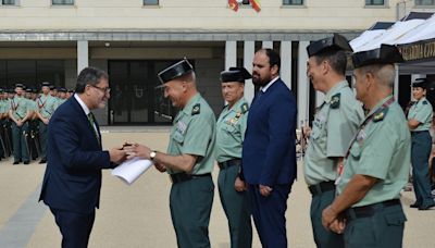 Francisco López, natural de Villahermosa, nombrado Profesor Honorífico de la Guardia Civil