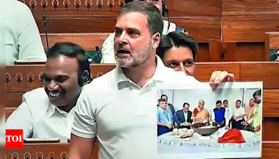 Farmers, youth trapped in ‘chakravyuh’, but will break free: Rahul in Lok Sabha | India News - Times of India