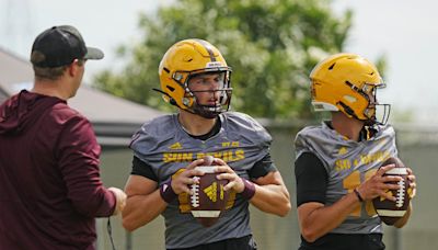 2 remain in Arizona State quarterback competition