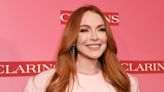 Lindsay Lohan's 'Baby Doll' makeup look is a masterclass in overlined lips