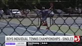 Kim claims boys singles tennis crown; Cook Yoder, Anderson bring home doubles