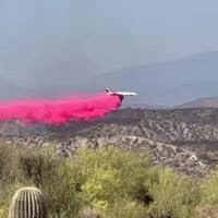 US: Fire Crews Battle Wildcat Fire In Arizona As It Continues To Spread 2