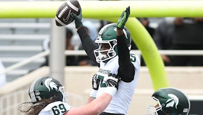 Receiver Nick Marsh is a 'baller' and player Michigan State fans will want to know