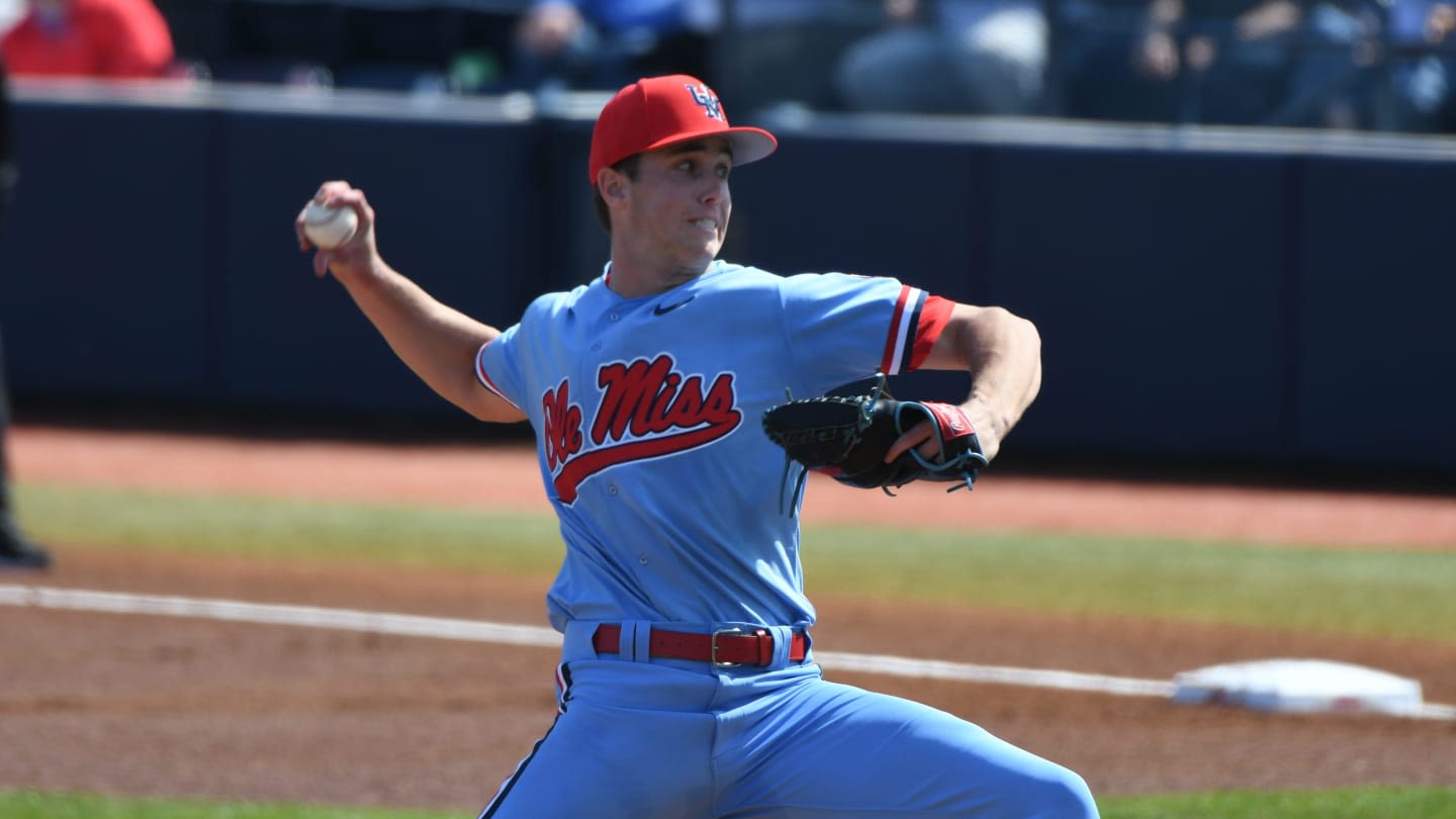 Former Ole Miss RHP Grayson Saunier Announces Transfer Destination to SEC Foe