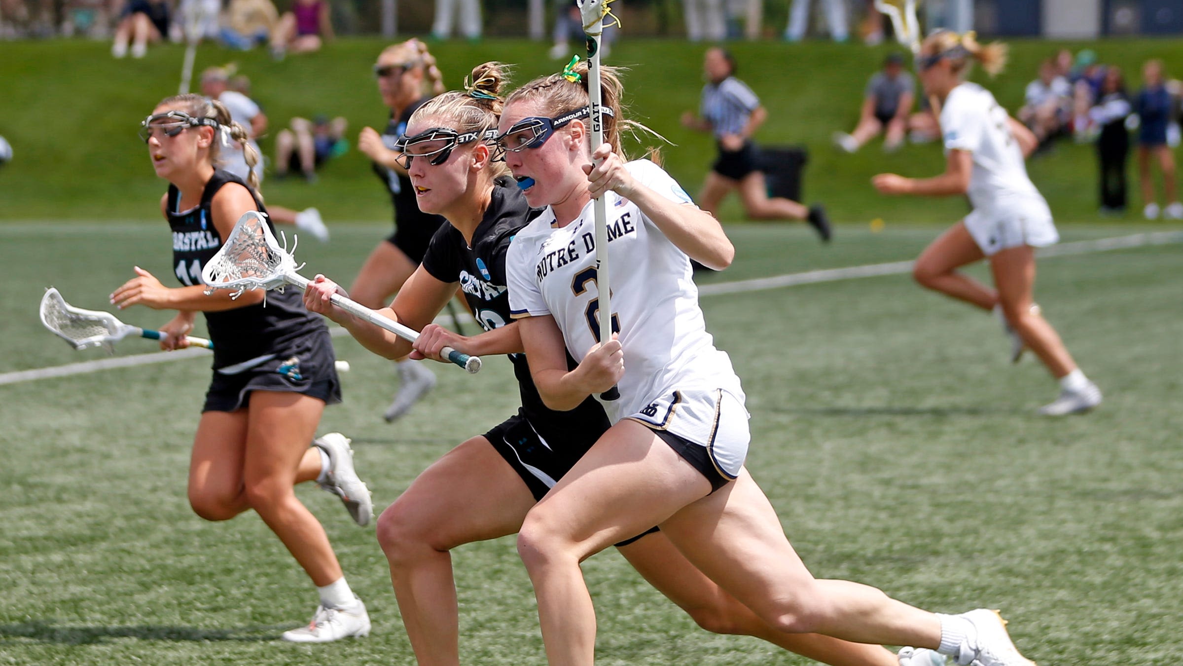 Photos: Notre Dame hosts Coastal Carolina in NCAA women's lacrosse tournament opener