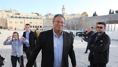 Ministro israelí Ben Gvir resulta herido en un accidente de tráfico