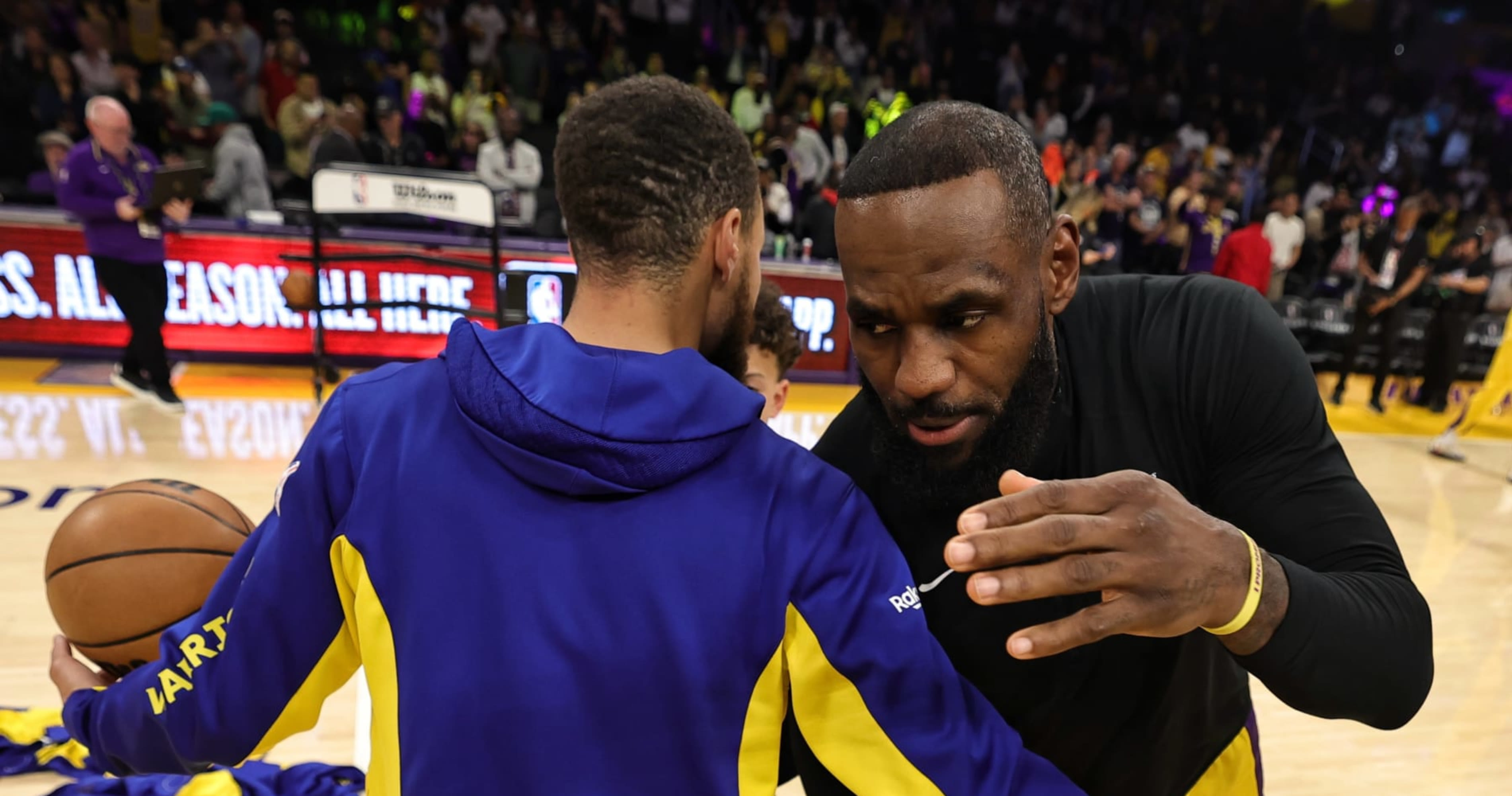 ESPN: Lakers' LeBron James 'Probably Not' Warriors' Top Target in NBA Free Agency