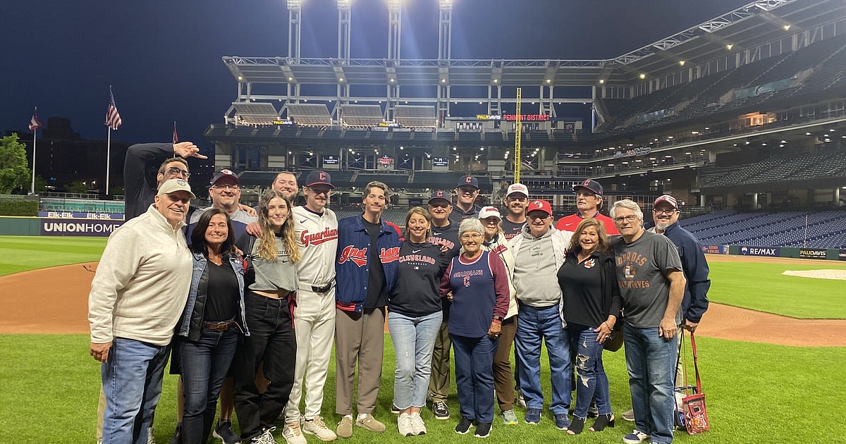 THE FRONT ROW with MARK NELKE: A secret to keep, then a quick trip to Cleveland, capped by watching their son's first major league hit