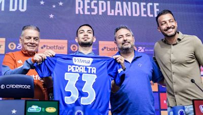 Em coletiva Peralta destaca o Cruzeiro e o sonhe de vestir a camisa Celeste