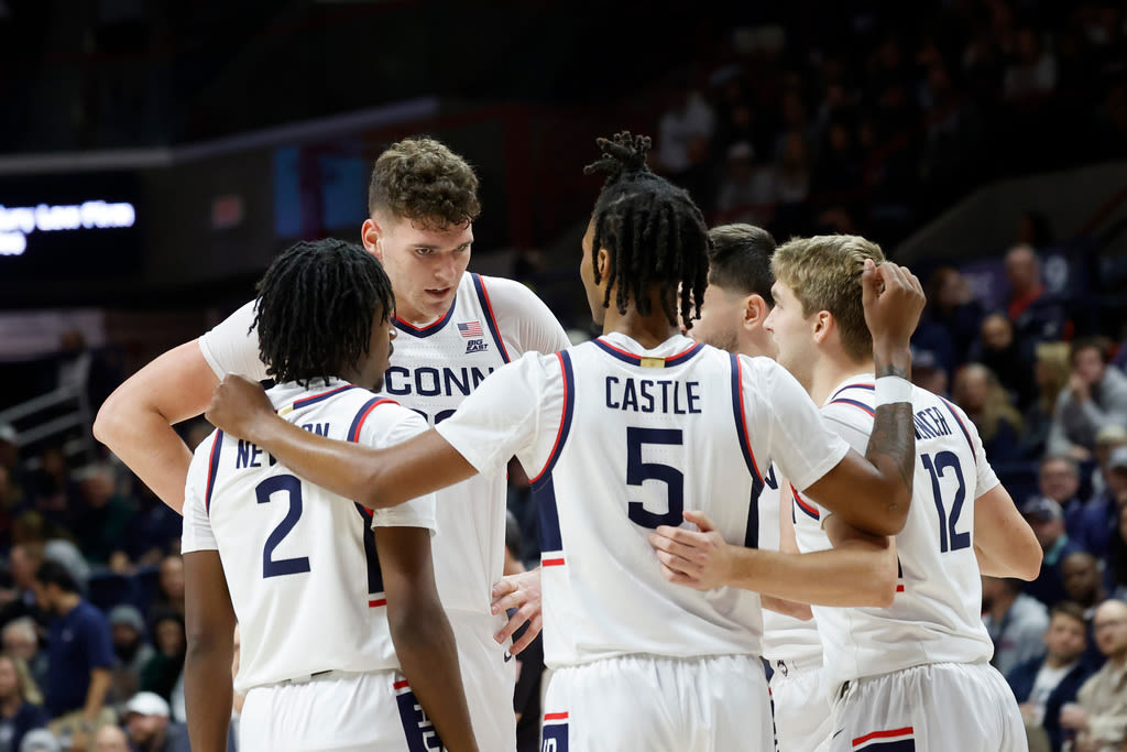 Donovan Clingan, UConn men's basketball starting lineup will be at NBA Draft Combine in Chicago