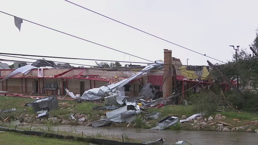 Texas weather: Tornado clean up continues in Temple