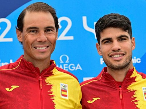 Rafael Nadal and Carlos Alcaraz cautious on Olympic doubles medal prospects