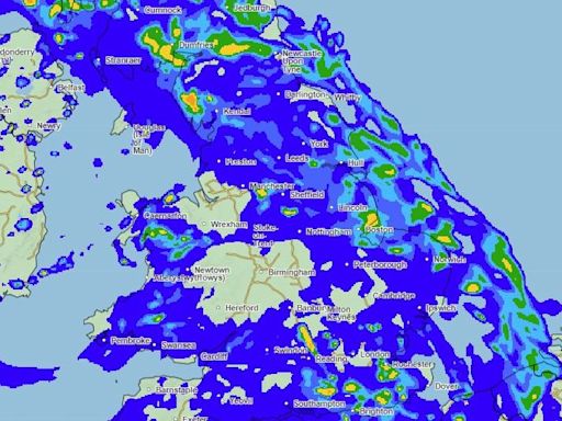 Met Office issue thunderstorm weather warning for TODAY with 'torrential downpours' forecast